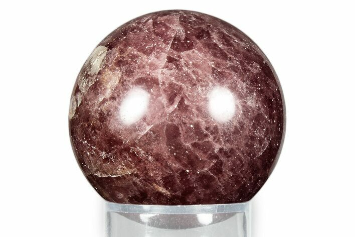 Polished Strawberry Quartz Sphere #342064